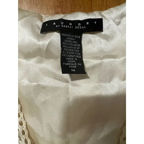 Laundry by SHELLI SEGAL - Laundry Line women blouse - Size M - Picture 3 of 3